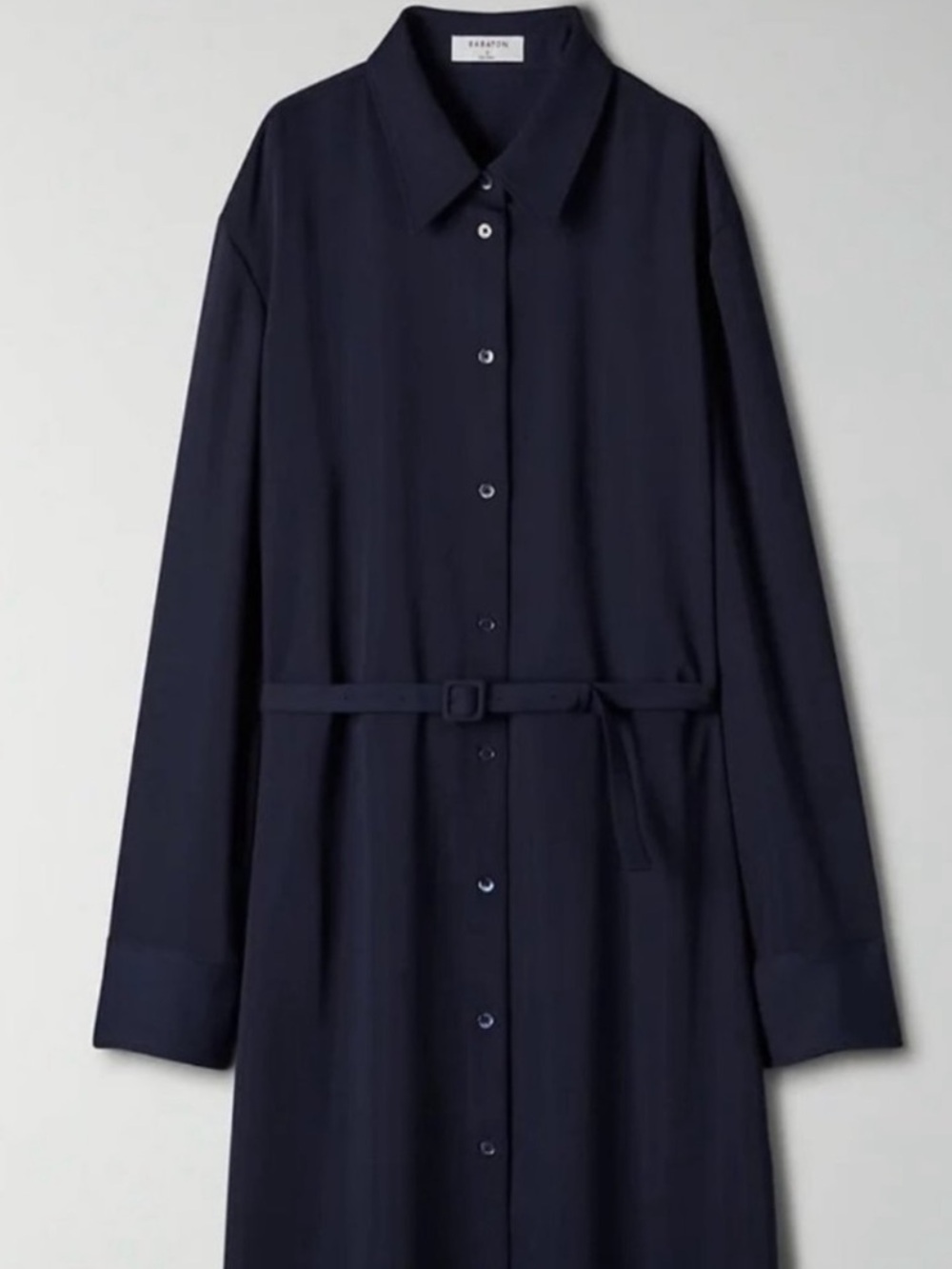 Aritzia Babaton Natasha Shirt Dress Collared Button Down
